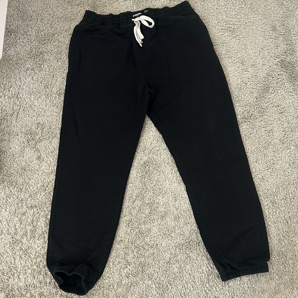 Black RSQ jogger pants